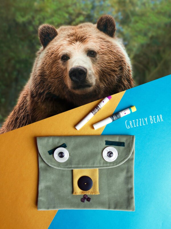 Grizzly Bear sewing craft kit